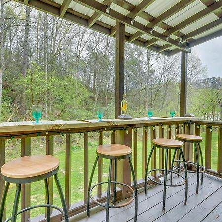 Smoky Mountain Cozy Cove Cabin Deck And Fire Pit! Cosby Экстерьер фото