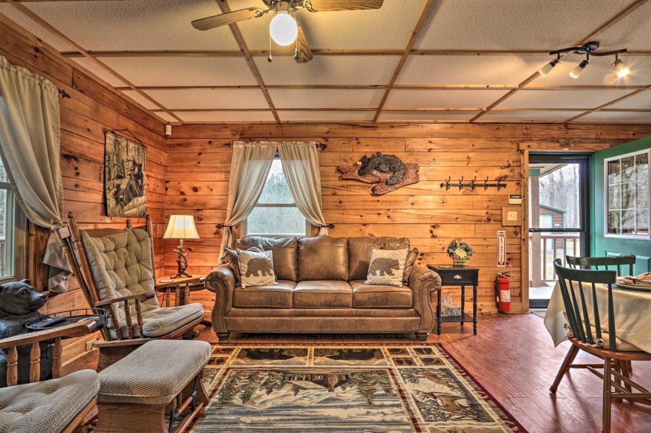 Smoky Mountain Cozy Cove Cabin Deck And Fire Pit! Cosby Экстерьер фото