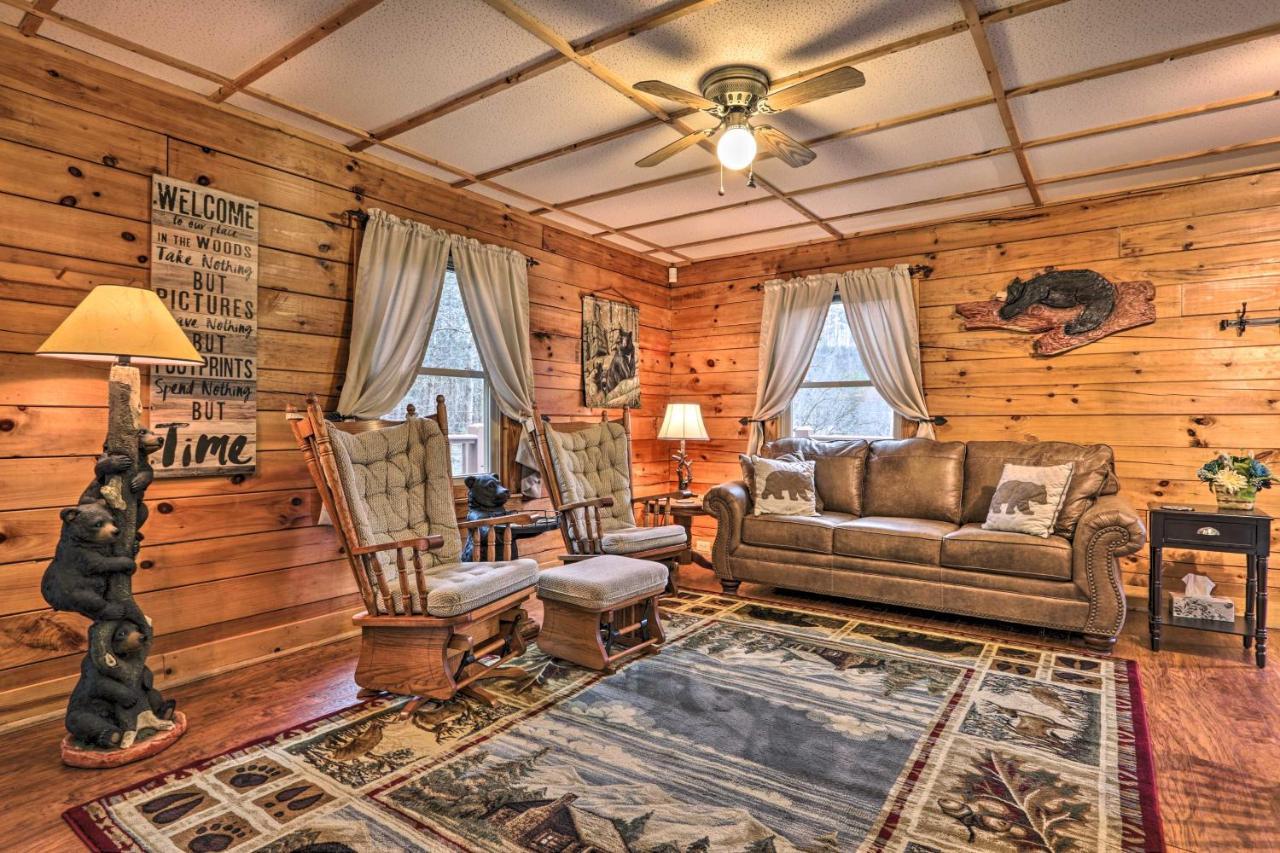 Smoky Mountain Cozy Cove Cabin Deck And Fire Pit! Cosby Экстерьер фото